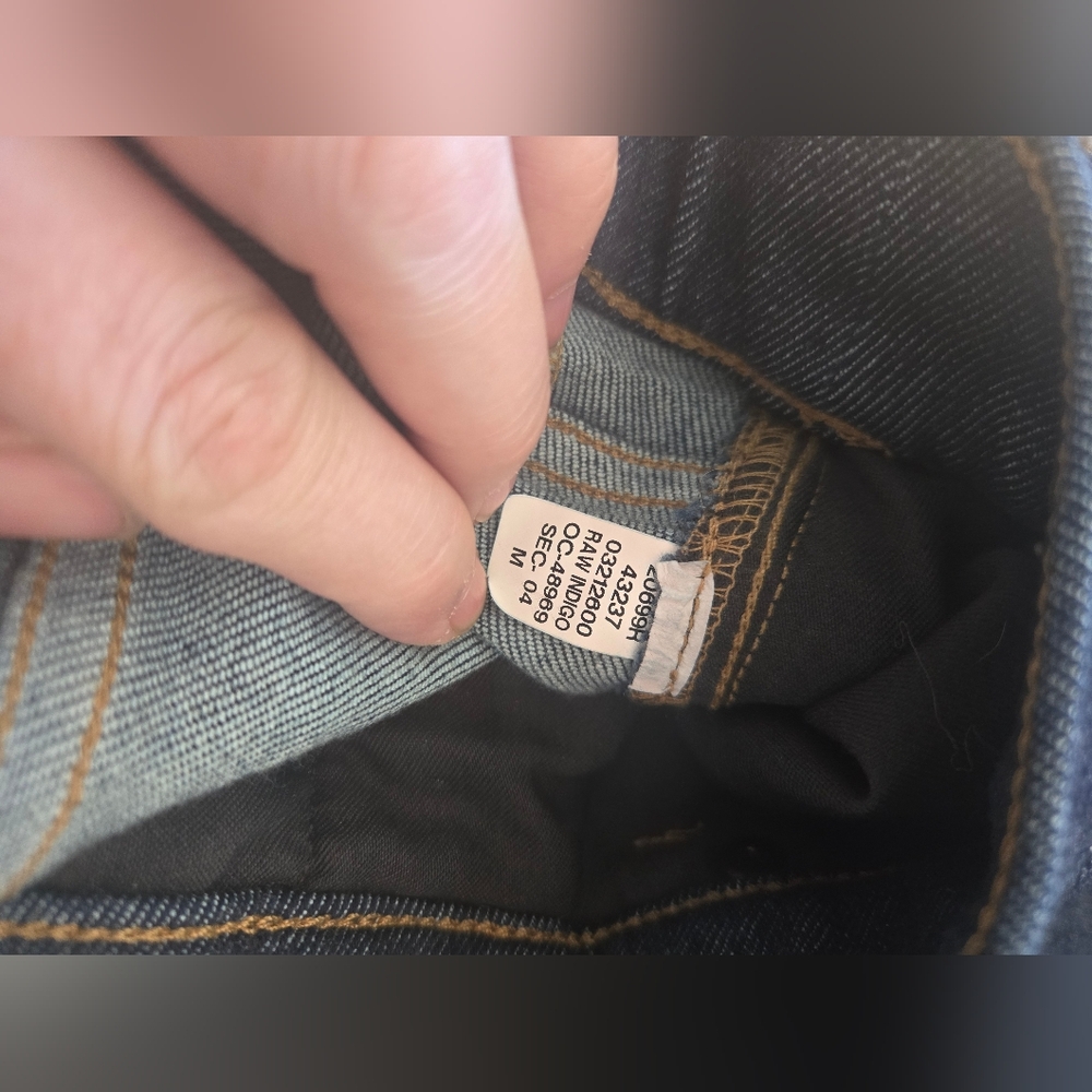 Spanx Kick Flare Jeans Raw Indigo Size M - Picture 4 of 10